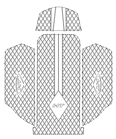 Pro Series Knurled Mats SX-R (17-20) with 2" Corner Kicks